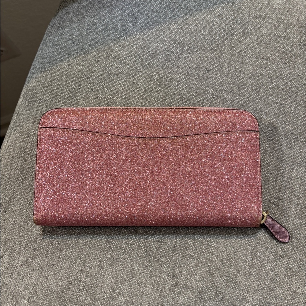 Kate Spade Rose Glitter Wallet - Picture 4 of 13